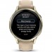 Смарт-годинник Garmin Venu 4 (41mm), Beige w/ Lunar Gold + Leather, GPS смарт-годинник (010-03013-03)