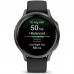 Смарт-годинник Garmin Venu 4 (41mm), Black w/ Slate + Black, GPS смарт-годинник (010-03013-02)