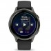 Смарт-годинник Garmin Venu 4 (41mm), Black w/ Slate + Black, GPS смарт-годинник (010-03013-02)