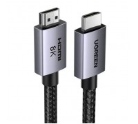 Кабель мультимедійний HDMI M to HDMI M 1.0m 8K black Ugreen (25908)