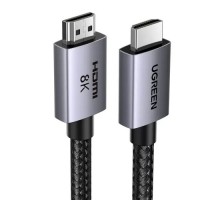 Кабель мультимедійний HDMI M to HDMI M 1.0m 8K black Ugreen (25908)