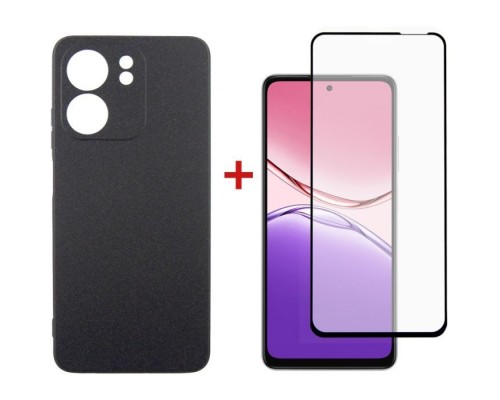 Чохол до мобільного телефона Dengos Oppo A5x Carbon+glass Black (DG-KM-175)