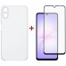 Чохол до мобільного телефона Dengos Samsung Galaxy A07 TPU+glass Transparent (DG-KM-170)