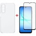 Чохол до мобільного телефона Dengos Samsung Galaxy A17 TPU+glass Transparent (DG-KM-171)