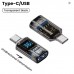 Перехідник OTG USB 3.2 AF to USB-C M 10Gbps QC 36W with display XoKo (AC-322UTC)