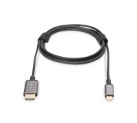 Кабель мультимедійний USB-C to HDMI M 1.8m UHD 4K Digitus (DA-70821)