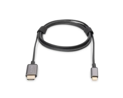 Кабель мультимедійний USB-C to HDMI M 1.8m UHD 4K Digitus (DA-70821)