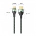 Кабель мультимедійний HDMI M to HDMI mini M 1.0m V2.1 8K 60Hz green Vention (AGJGF)