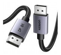 Кабель мультимедійний DisplayPort M to DisplayPort M 3.0m V1.4 8K60Hz black Ugreen (25906)