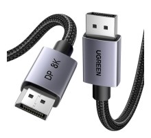 Кабель мультимедійний DisplayPort M to DisplayPort M 3.0m V1.4 8K60Hz black Ugreen (25906)