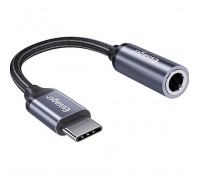 Перехідник USB-C M to 3.5mm F 0.12m gray Essager (EZJE01-0G)