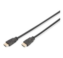 Кабель мультимедійний HDMI M to HDMI M 5.0m 4K60Hz Ethernet black Digitus (DK-330123-050-S)