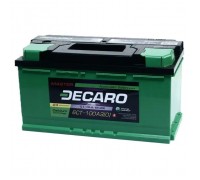 Акумулятор автомобільний DECARO 100Ah-12v MASTER (353х175х190), R, EN840 (6СТ-100 А3 (0) M)