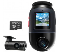 Відеореєстратор Xiaomi 70mai Dash Cam X800-2 Omni 128GB Black +RC14 Rear Camera Set (1152147)