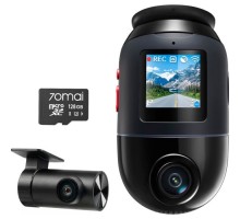 Відеореєстратор Xiaomi 70mai Dash Cam X800-2 Omni 128GB Black +RC14 Rear Camera Set (1152147)