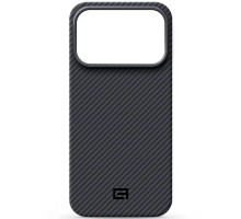 Чохол до мобільного телефона Armorstandart BlackIcon Aramid Twill MagCase Apple iPhone 17 Pro Black (ARM90149)