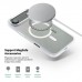 Чохол до мобільного телефона Armorstandart Unit MagCase Apple iPhone 17 Air Clear Silver + Pink Button Set (ARM90584)