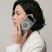 Чохол до мобільного телефона Armorstandart Unit MagCase Apple iPhone 17 Air Clear Silver + Pink Button Set (ARM90584)