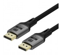 Кабель мультимедійний DisplayPort M to DisplayPort M 1.5m V2.1 16K black ColorWay (CW-CBDP091-BK)
