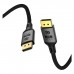 Кабель мультимедійний DisplayPort M to DisplayPort M 1.5m V2.1 16K black ColorWay (CW-CBDP091-BK)