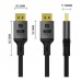 Кабель мультимедійний DisplayPort M to DisplayPort M 1.5m V2.1 16K black ColorWay (CW-CBDP091-BK)