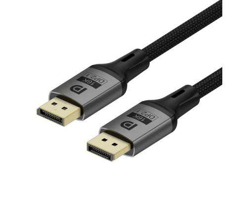 Кабель мультимедійний DisplayPort M to DisplayPort M 3.0m V2.1 16K black ColorWay (CW-CBDP092-BK)