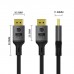 Кабель мультимедійний DisplayPort M to DisplayPort M 3.0m V2.1 16K black ColorWay (CW-CBDP092-BK)