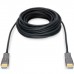 Кабель мультимедійний HDMI M to HDMI M 10m 4K AOC hybrid-fiber black Digitus (AK-330125-100-S)