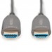 Кабель мультимедійний HDMI M to HDMI M 15m 8K AOC hybrid-fiber black Digitus (AK-330126-150-S)