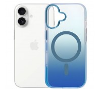 Чохол до мобільного телефона BeCover FIBRA Shock-Proof MagSafe Apple iPhone 17 Blue (715440)