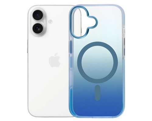 Чохол до мобільного телефона BeCover FIBRA Shock-Proof MagSafe Apple iPhone 17 Blue (715440)