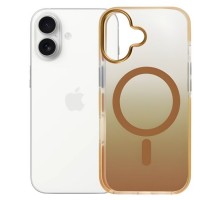 Чохол до мобільного телефона BeCover FIBRA Shock-Proof MagSafe Apple iPhone 17 Gold (715444)