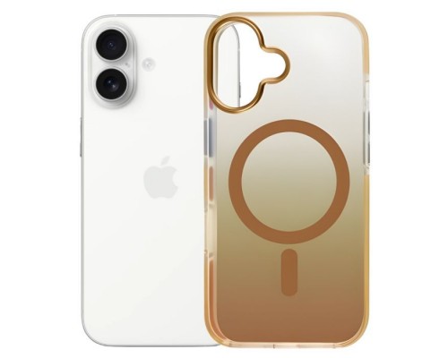 Чохол до мобільного телефона BeCover FIBRA Shock-Proof MagSafe Apple iPhone 17 Gold (715444)