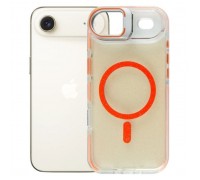 Чохол до мобільного телефона BeCover FIBRA Star Shine MagSafe Apple iPhone 17 Air Orange (715422)