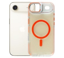 Чохол до мобільного телефона BeCover FIBRA Star Shine MagSafe Apple iPhone 17 Air Orange (715422)