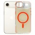 Чохол до мобільного телефона BeCover FIBRA Star Shine MagSafe Apple iPhone 17 Air Orange (715422)