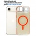 Чохол до мобільного телефона BeCover FIBRA Star Shine MagSafe Apple iPhone 17 Air Orange (715422)