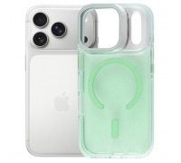 Чохол до мобільного телефона BeCover FIBRA Star Shine MagSafe Apple iPhone 17 Pro Green (715427)