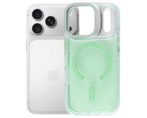 Чохол до мобільного телефона BeCover FIBRA Star Shine MagSafe Apple iPhone 17 Pro Green (715427)