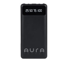 Батарея універсальна AURA NRG10 10000 mAh Black (PBANRG10B)