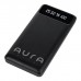 Батарея універсальна AURA NRG10 10000 mAh Black (PBANRG10B)