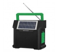 Акустична система NEWVEW NV-9153 Solar Panel/BT/USB/TF/FM Green (NWVW-NV-9153-GN)