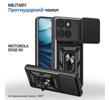 Чохол до мобільного телефона BeCover Military Motorola Edge 60 Black (715518)