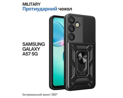 Чохол до мобільного телефона BeCover Military Samsung Galaxy A57 5G SM-A576 Black (715506)