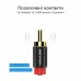Кабель мультимедійний USB-C M to 2xRCA M 1.5m black Vention (BGDBG)