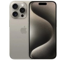 Мобільний телефон Apple iPhone 15 Pro 256Gb Natural Titanium (Grade B) USED (iP15Pr25NaT_B)