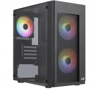 Корпус для ПК AeroCool Hexform-G-BK-v2 Black 600W (ACCX-PV38004.11)