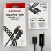 Кабель мультимедійний HDMI M to DisplayPort M 1.8m 4K30Hz black AXAGON (RVD-HI14C2)