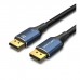 Кабель мультимедійний DisplayPort M to DisplayPort M 3.0m 8K60Hz blue Vention (HCELI)