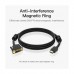 Кабель мультимедійний HDMI M to DVI M 1.5m 24+1pin 4K60Hz black Vention (ABFBG)
